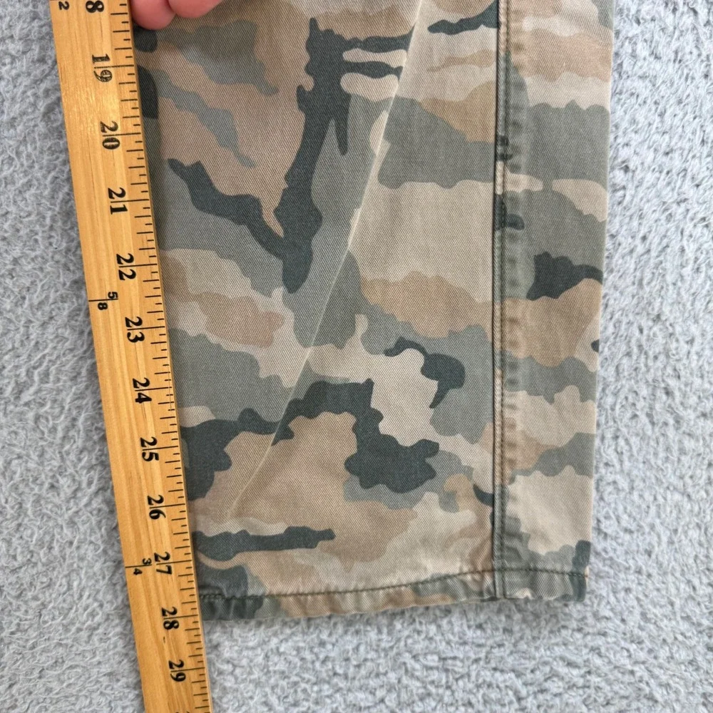 Levis Mens‎ Camo Cargo Pants Tan Green Brown 100% Cotton Size 32x28